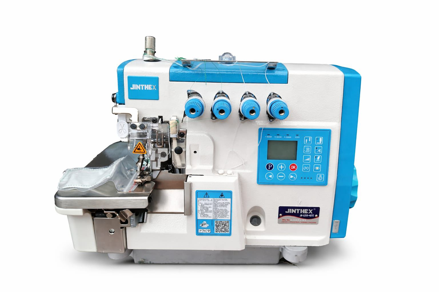 Fileteadora Electrónica de 4 Hilos Jinthex JN-5200-4UTC - Mansertex