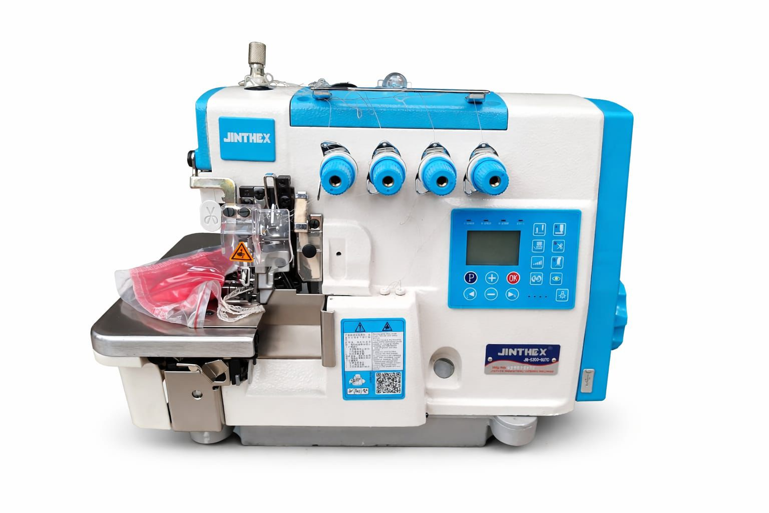 Fileteadora Electrónica de 5 Hilos Jinthex JN-5200-5UTC - Mansertex