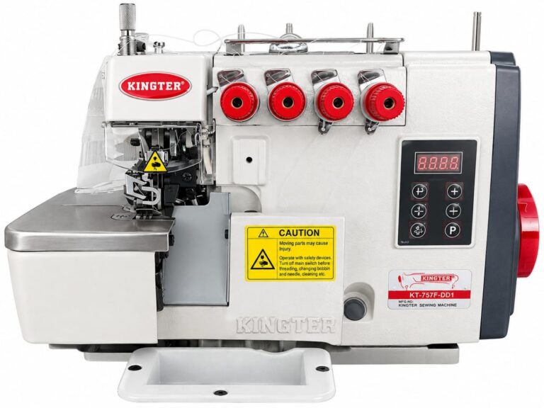 Fileteadora Industrial Kingter KT-757F-DDI de 5 Hilos - Mansertex